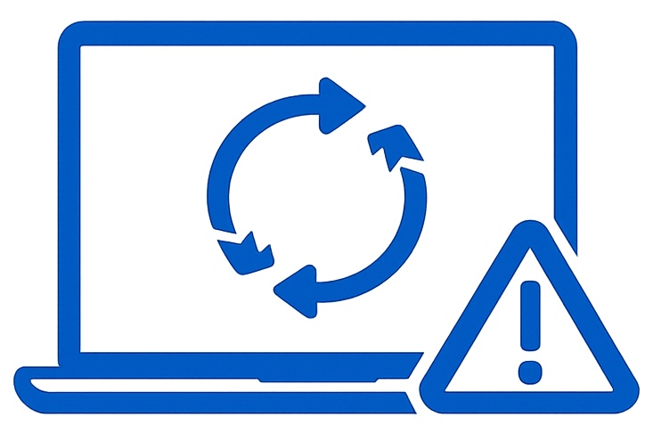 Panne informatique ou MàJ défaillante