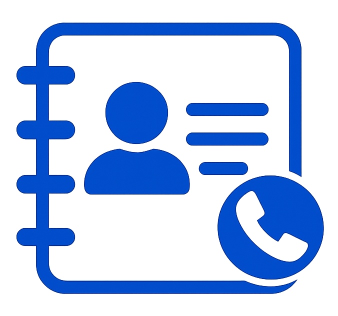 Contacts, annuaires et astreintes
